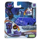 Hasbro Transformers EarthSpark 1-Step Flip Changer Soundwave Toy Figure (10 cm Tall)