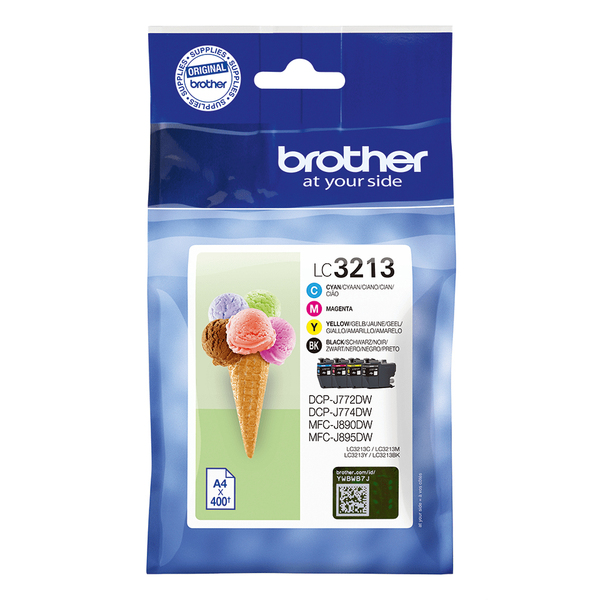 Brother LC3213VALDR - ink cartridge, multipack