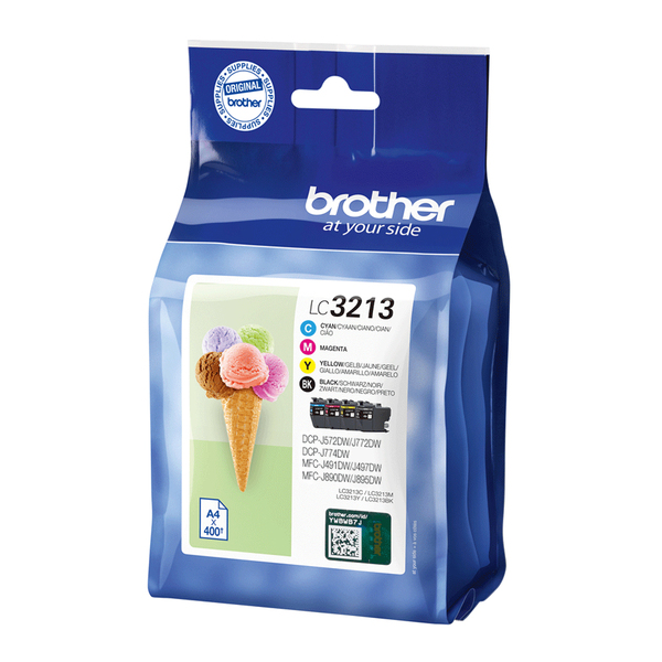 Brother LC3213VALDR - ink cartridge, multipack