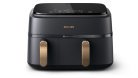 Philips by Versuni 3000 series Airfryer -kiertoilmakypsennin, Musta, 9l
