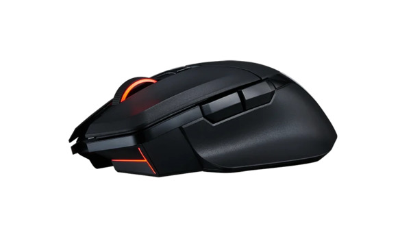 PowerColor Alphyn AM10 - trådlös spelmus, Svart
