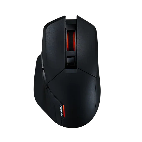 PowerColor Alphyn AM10 Wireless Gaming Mouse, Black