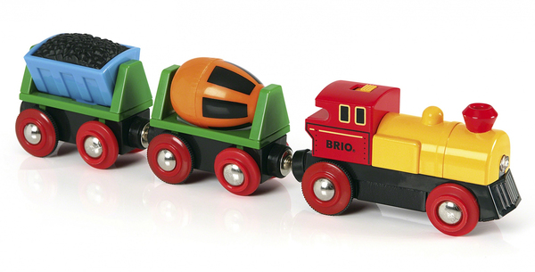 Brio Battery Operated Action Train 33319, 3pcs