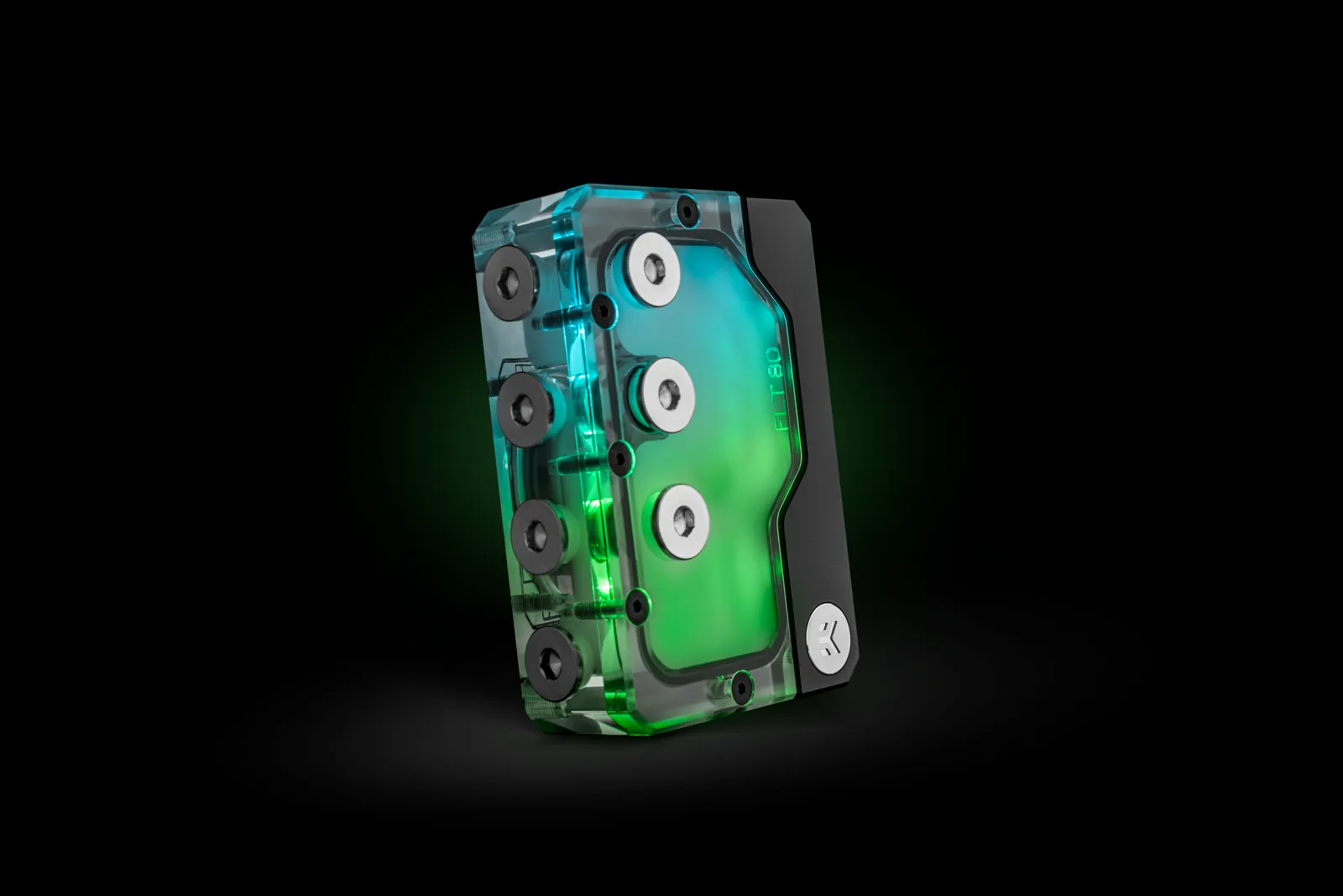 EKWB EK-Quantum Kinetic FLT 80 DDC PWM D-RGB - acrylic, pump (transparent, reservoir/pump combo)