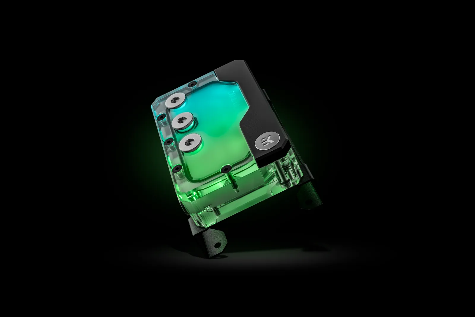 EKWB EK-Quantum Kinetic FLT 80 DDC PWM D-RGB - acrylic, pump (transparent, reservoir/pump combo)