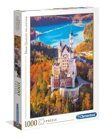 Clementoni High Quality Collection Neuschwanstein - puzzle, 1000 pcs