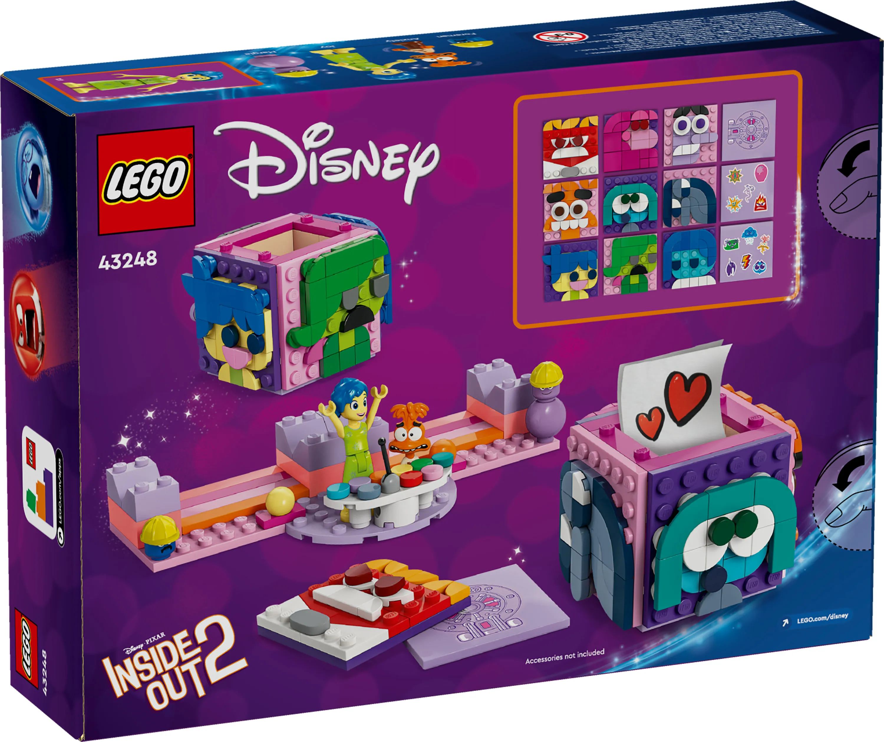 LEGO Disney Insidan Ut 2 K&auml;nslokuber 43248