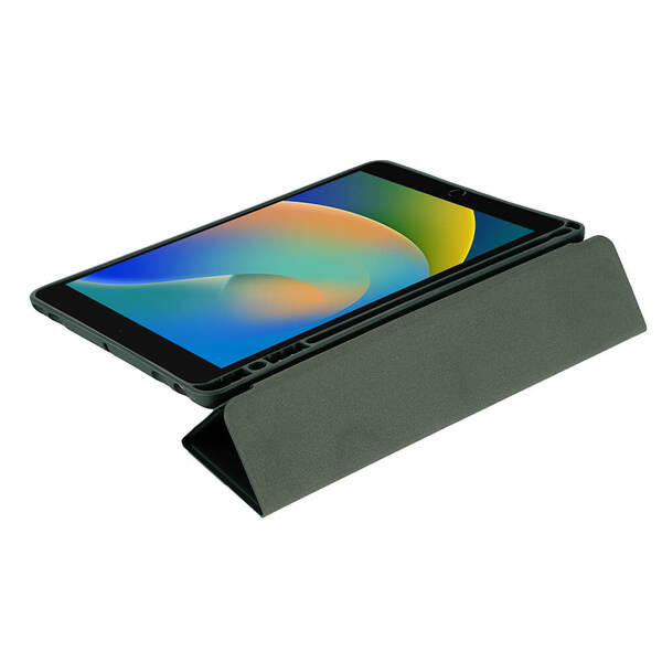 GEAR Tablet Cover Soft Touch Green iPad 10.2&quot; 19/20/21 &amp; iPad Air 10.5&quot; 2019