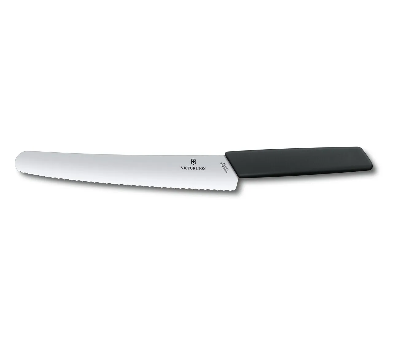 Victorinox Swiss Modern leipäveitsi, 22 cm, musta