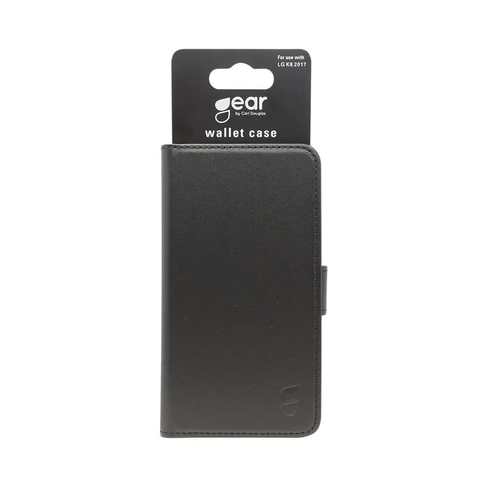 GEAR Lompakko LG K8 (2017) 5" Musta