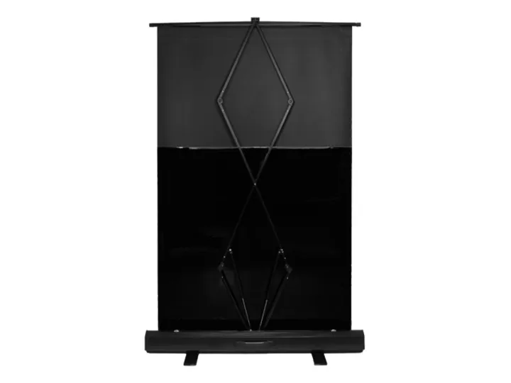 Multibrackets M Portable Projection Screen Deluxe - Heijastusnäyttö - 80 tuuma ( 203 cm ) - 1:1 - Matte White - musta