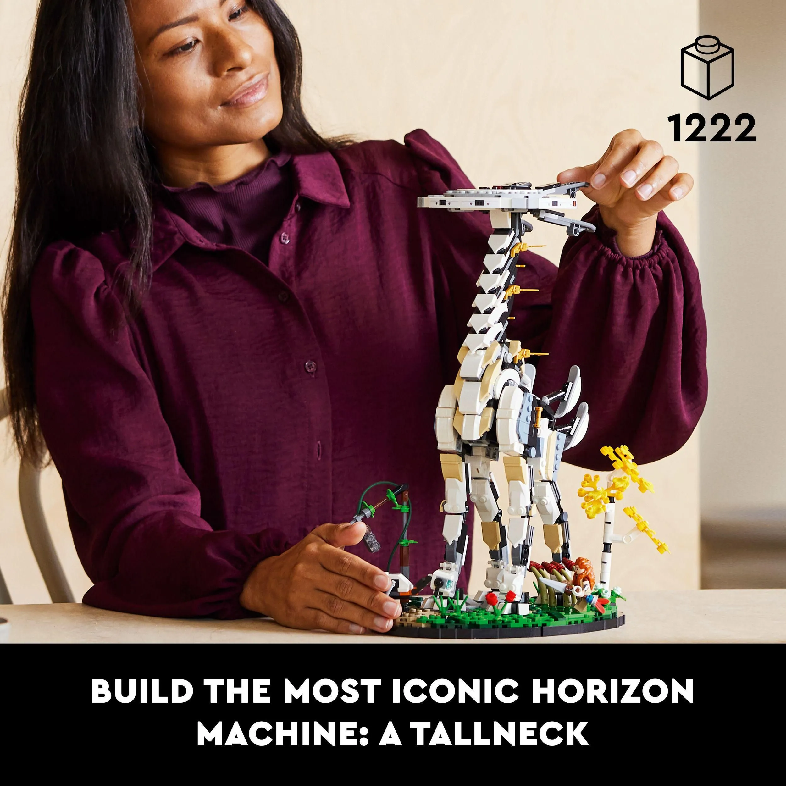 Lego Horizon Forbidden West: Long Neck Construction Toy 76989
