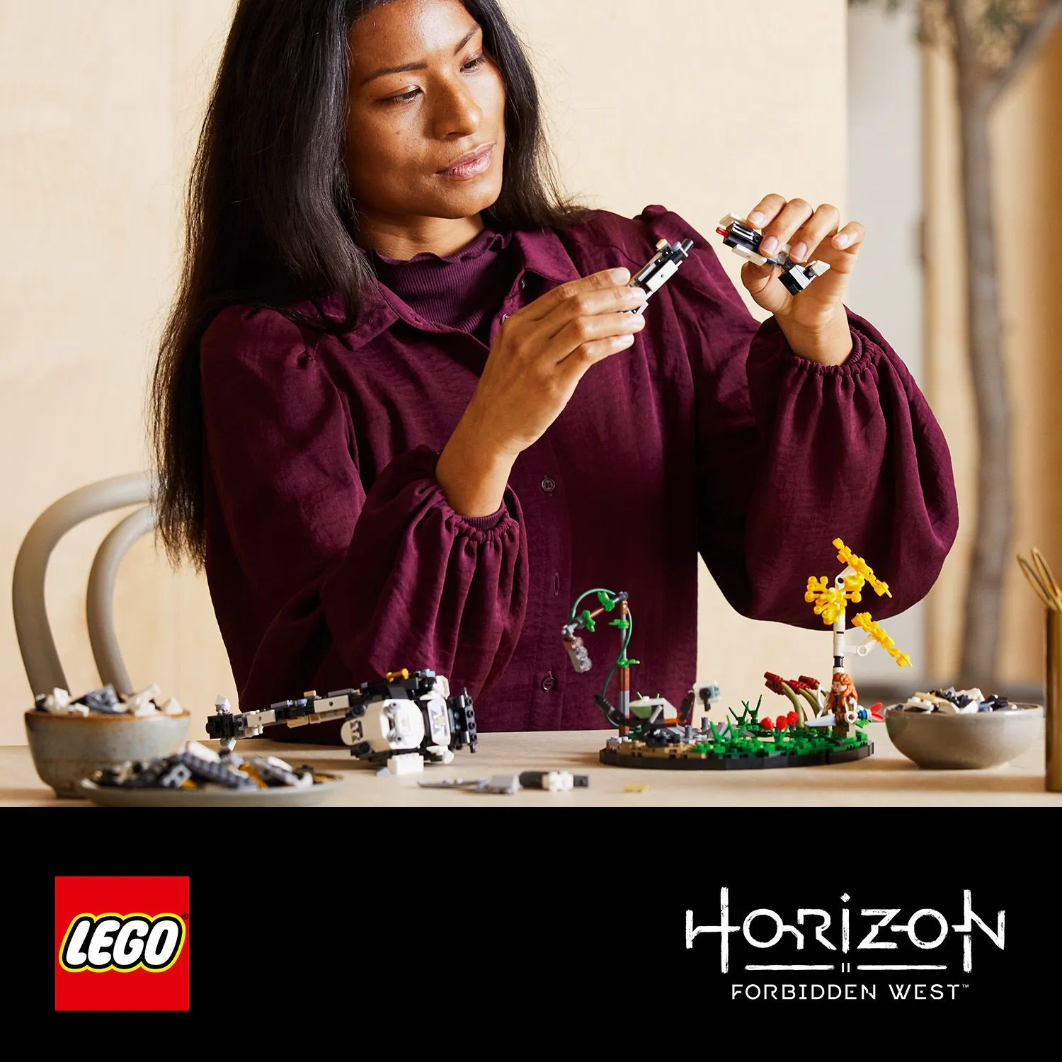 Lego Horizon Forbidden West: Long Neck Construction Toy 76989