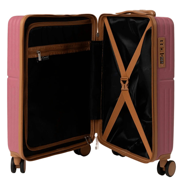 CAVALET Dalby 55 ABS Cabin Bag, Watermelon Pink