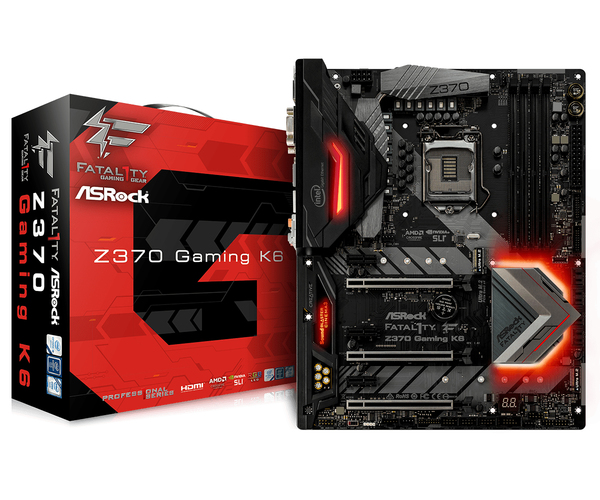 Asrock Z370 Gaming K6 ATX - Motherboard