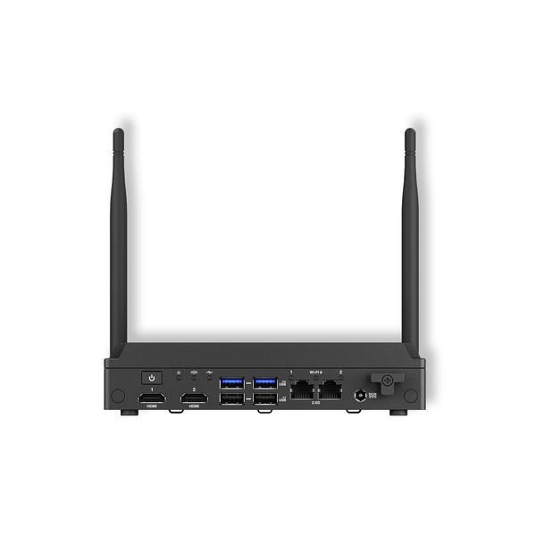 ASUS NUC 13 Rugged X7425E Atom x7425E, 64GB Mini PC Barebone, Black
