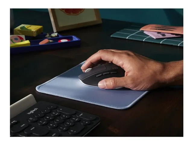 Logitech Studio Series -hiirimatto, 230x200 mm, sininen/harmaa