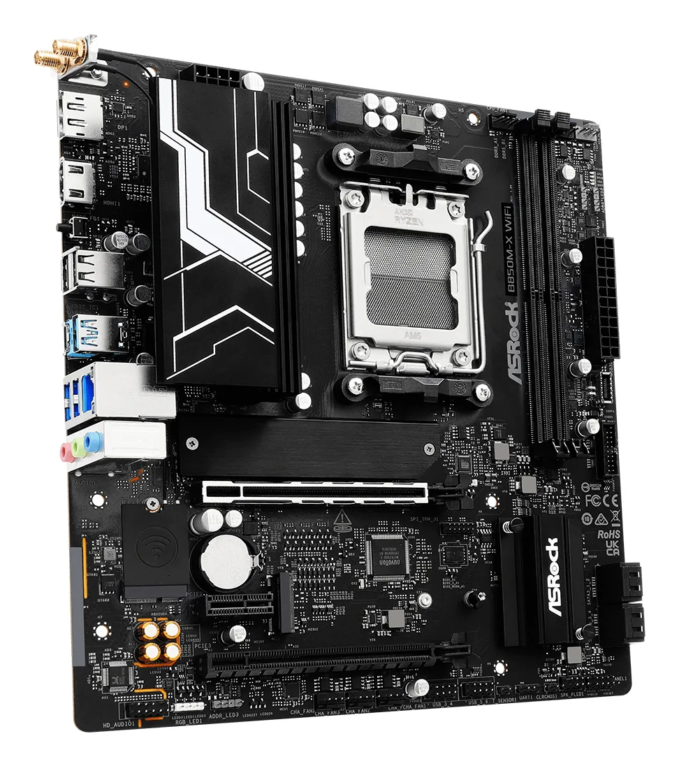 ASROCK B850M-X WiFi AM5 DDR5 mATX -emolevy