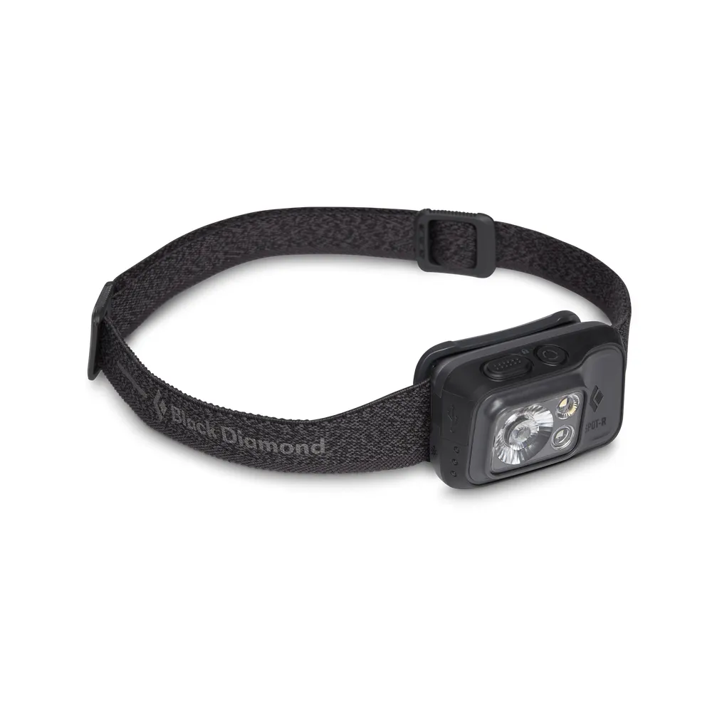 Black Diamond Headlamp Spot 400-R, LED light (grey)