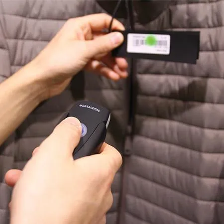 Datalogic RIDA Handh&aring;llen streckkodsl&auml;sare, 1D + 2D, Bluetooth, svart