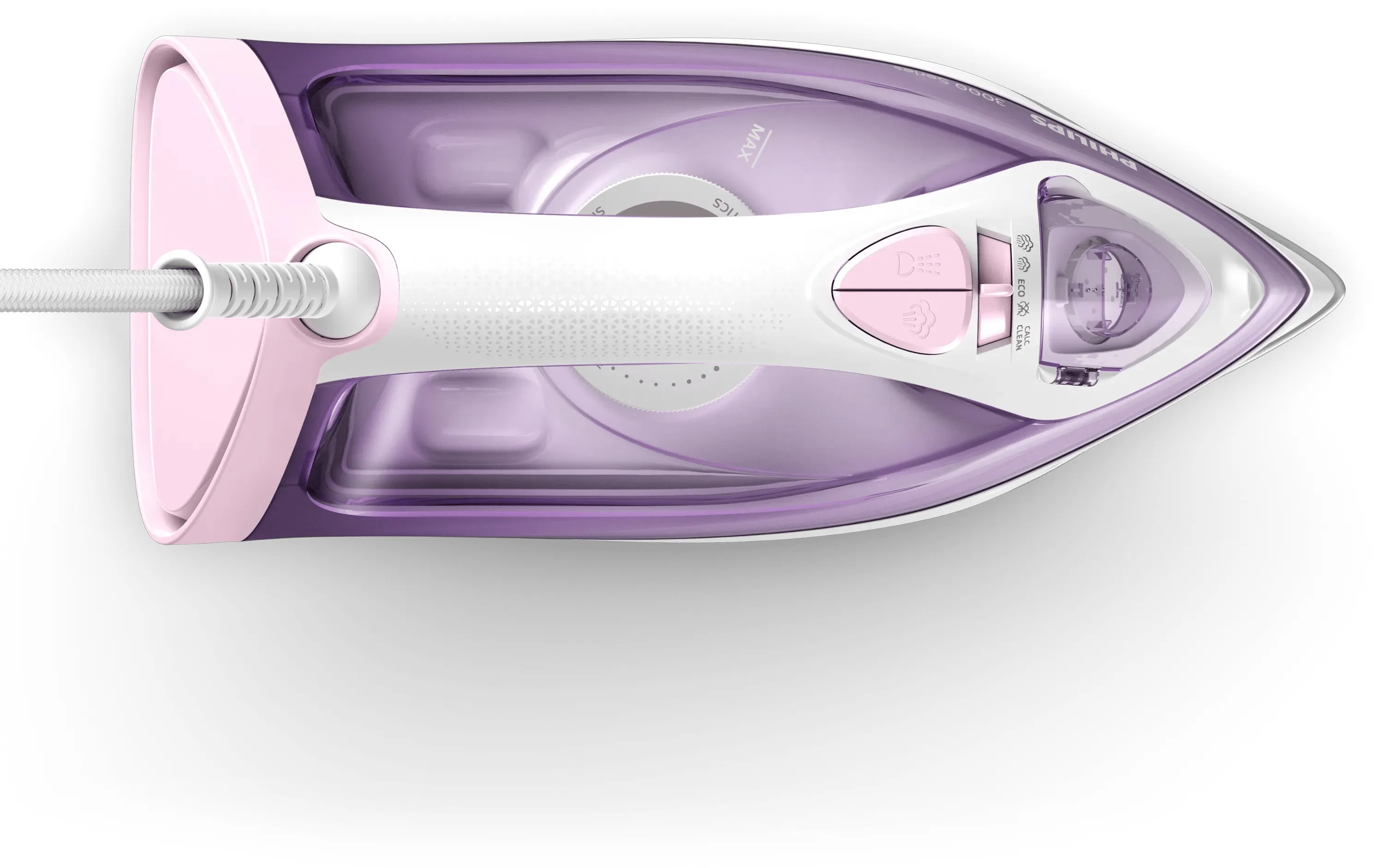 Philips 3000 Series DST3010/30 -h&ouml;yrysilitysrauta, 2000 W, 0,3 l, violetti/valkoinen