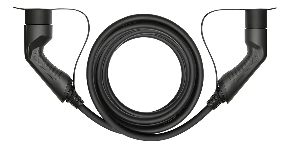 DELTACO e-Charge, cable type 2 - type 2, 3 phase, 16A, 7M - electric car charging cable