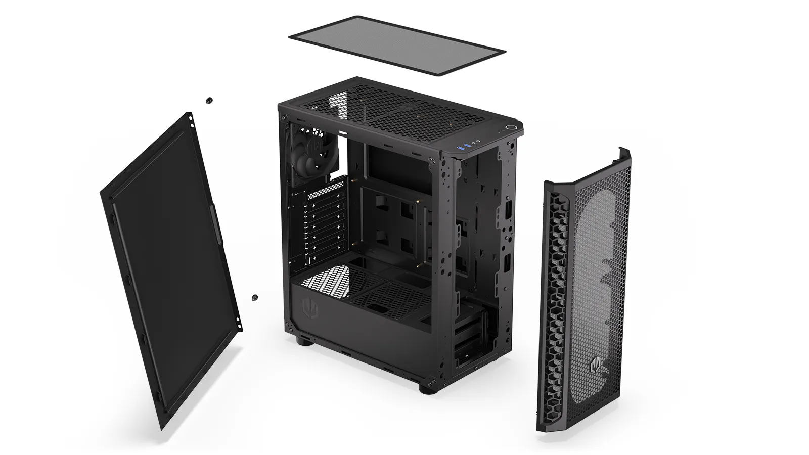 Endorfy Signum 300 Solid - Mid Tower case, Black