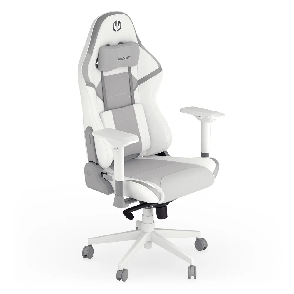 Endorfy Scrim - gaming chair, onyx white