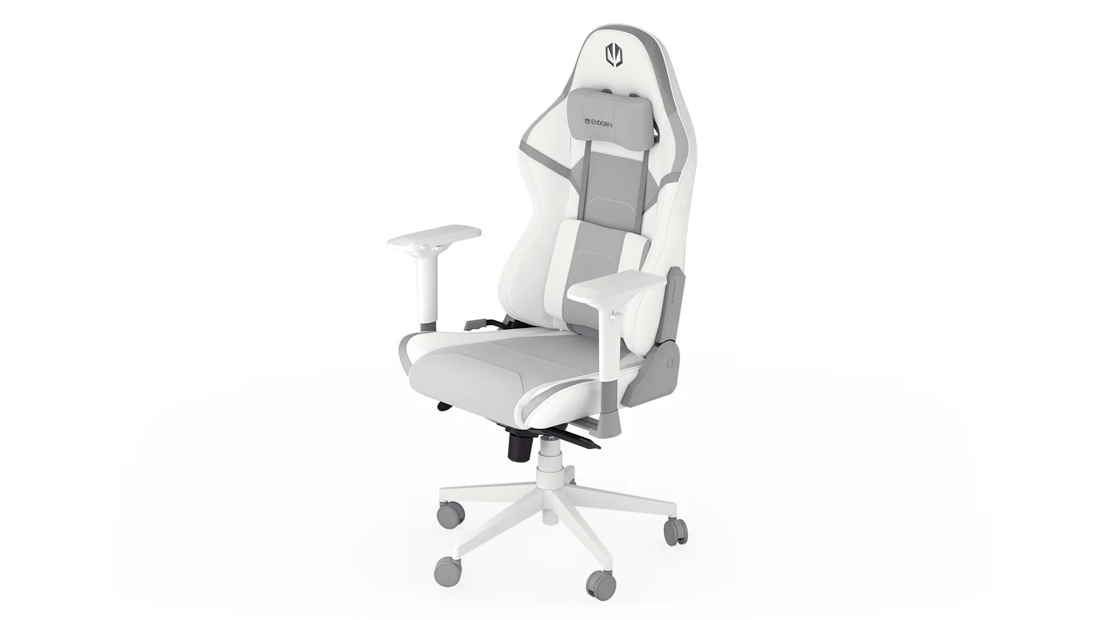 Endorfy Scrim - gaming chair, onyx white