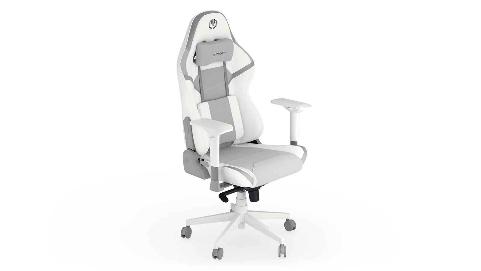 Endorfy Scrim - gaming chair, onyx white