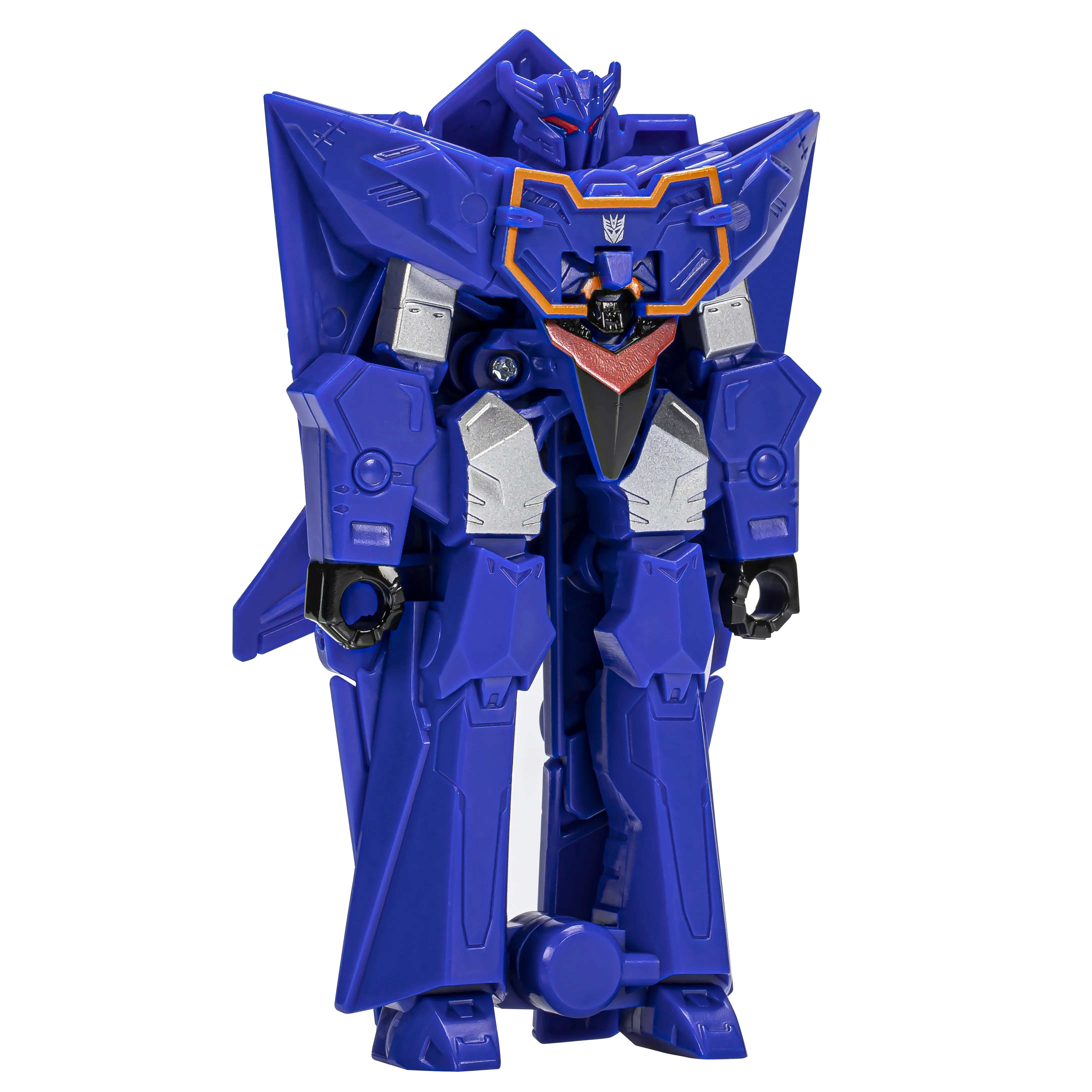 Hasbro Transformers EarthSpark 1-Step Flip Changer Soundwave Toy Figure (10 cm Tall)