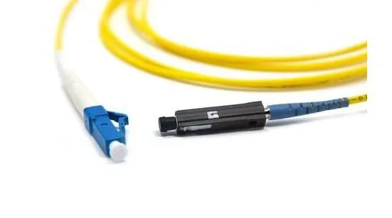MicroConnect OS2 LSZH LC/UPC-MU/UPC 1m -valokuitukaapeli, keltainen