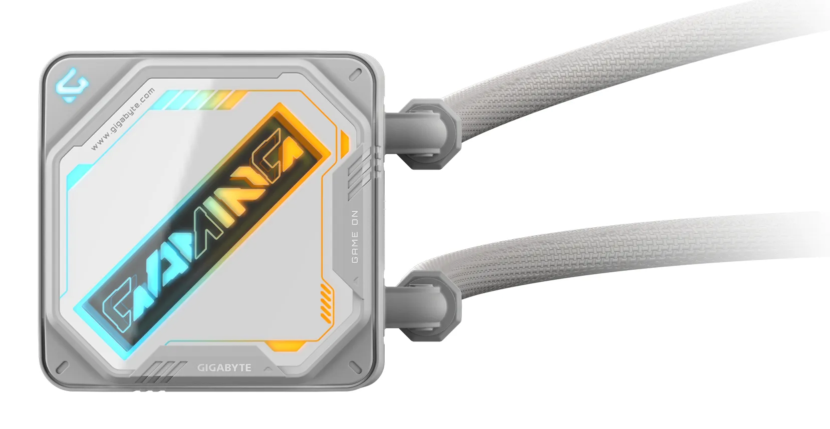 GIGABYTE GAMING 240 ICE 240mm ARGB v&auml;tskekylare, vit