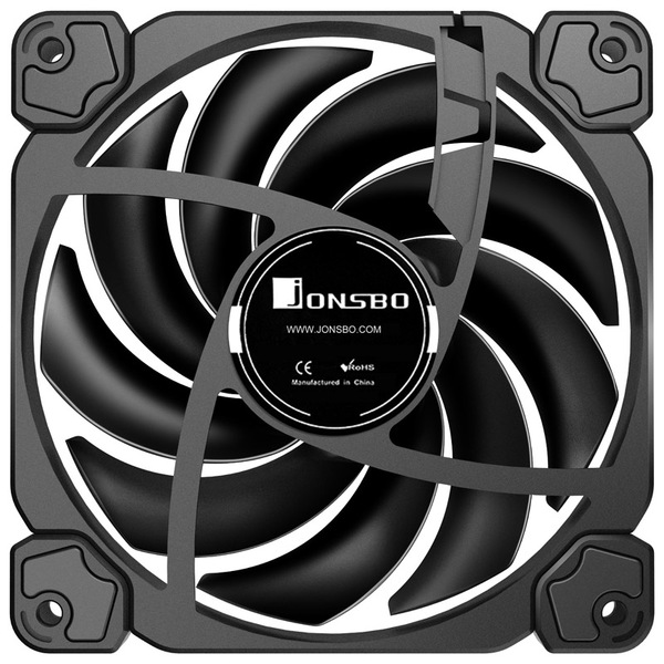 Jonsbo HF-120 120 mm PWM Case Fan - Black