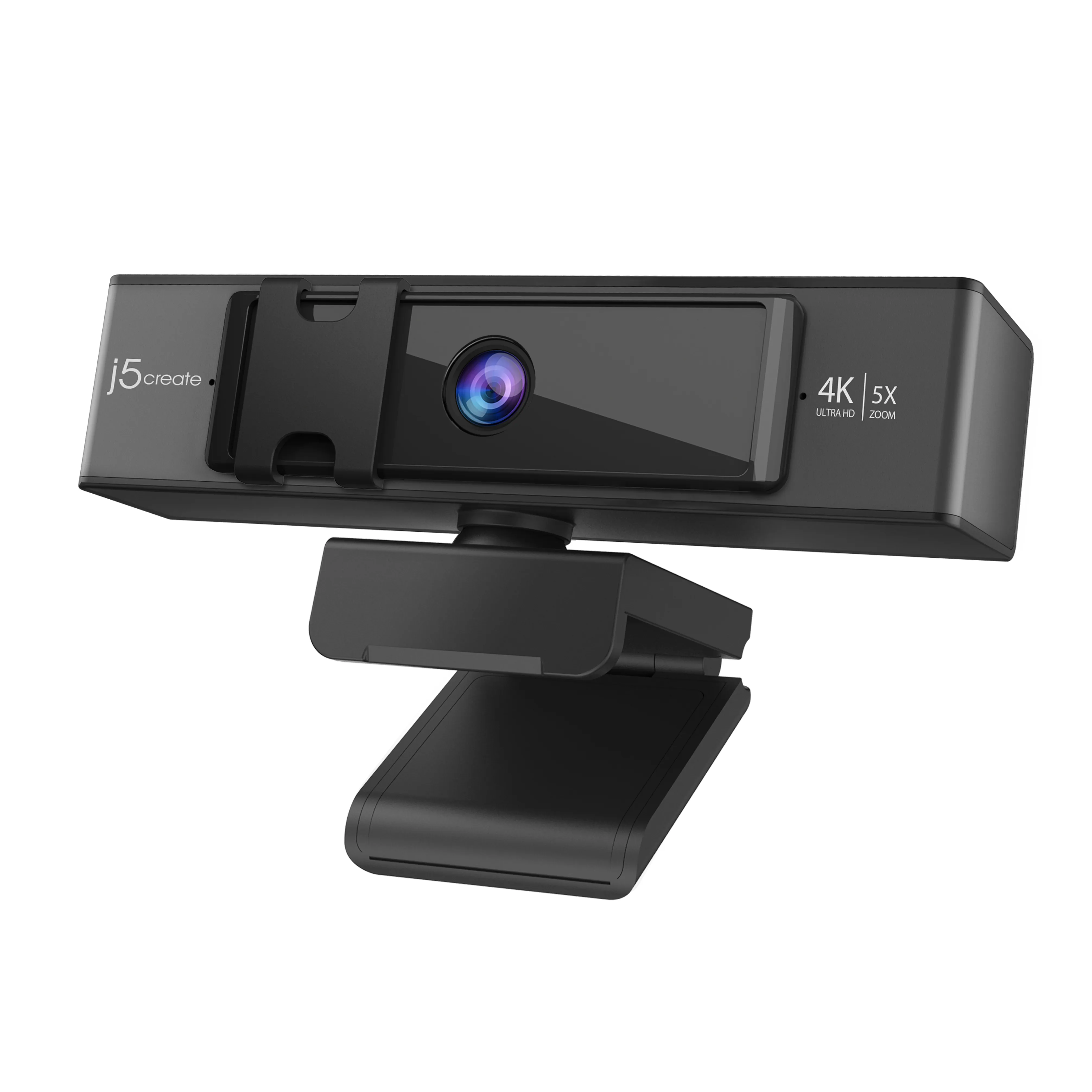 J5 Create 4K Ultra HD, 5x Digital Zoom - webcam, black