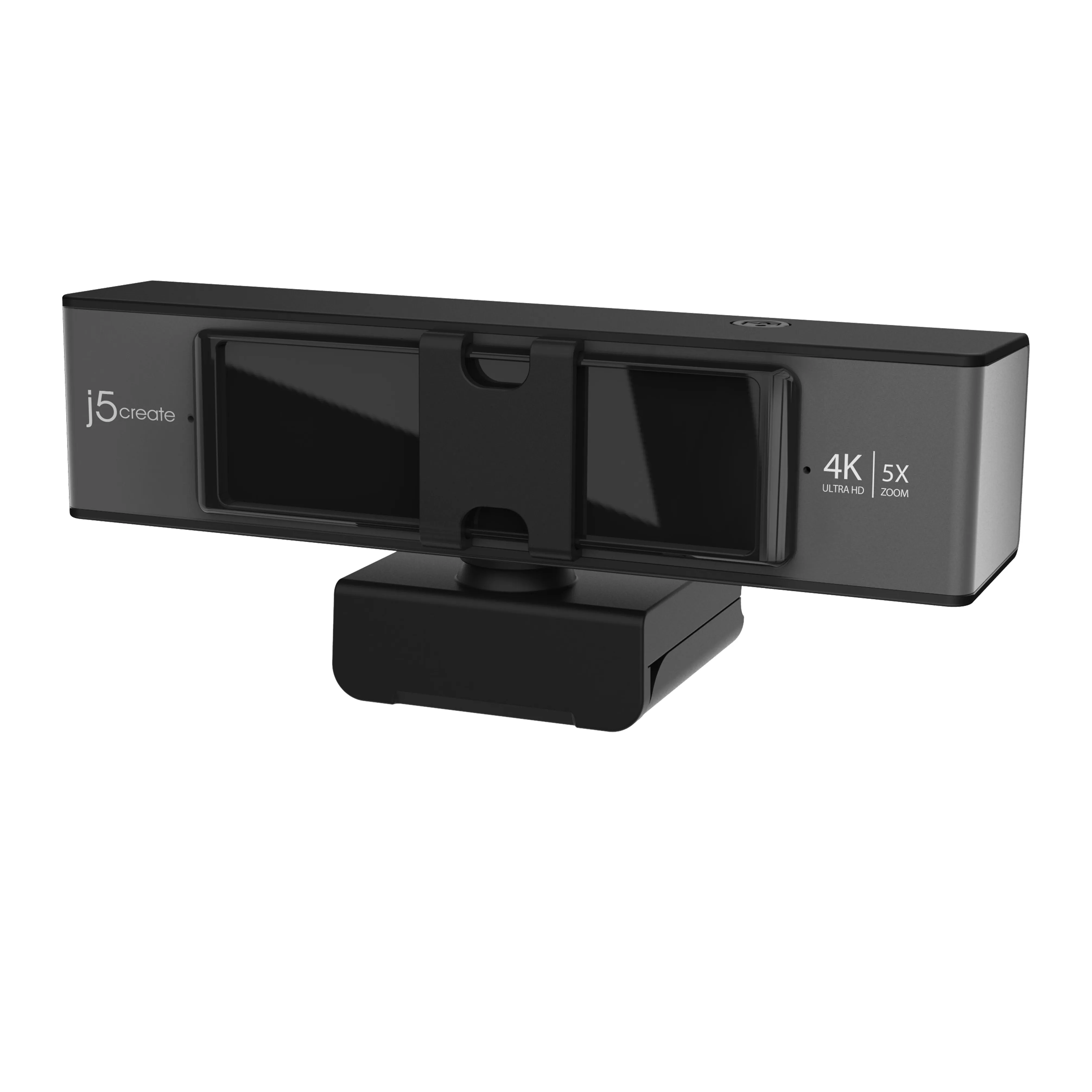 J5 Create 4K Ultra HD, 5x Digital Zoom - webcam, black
