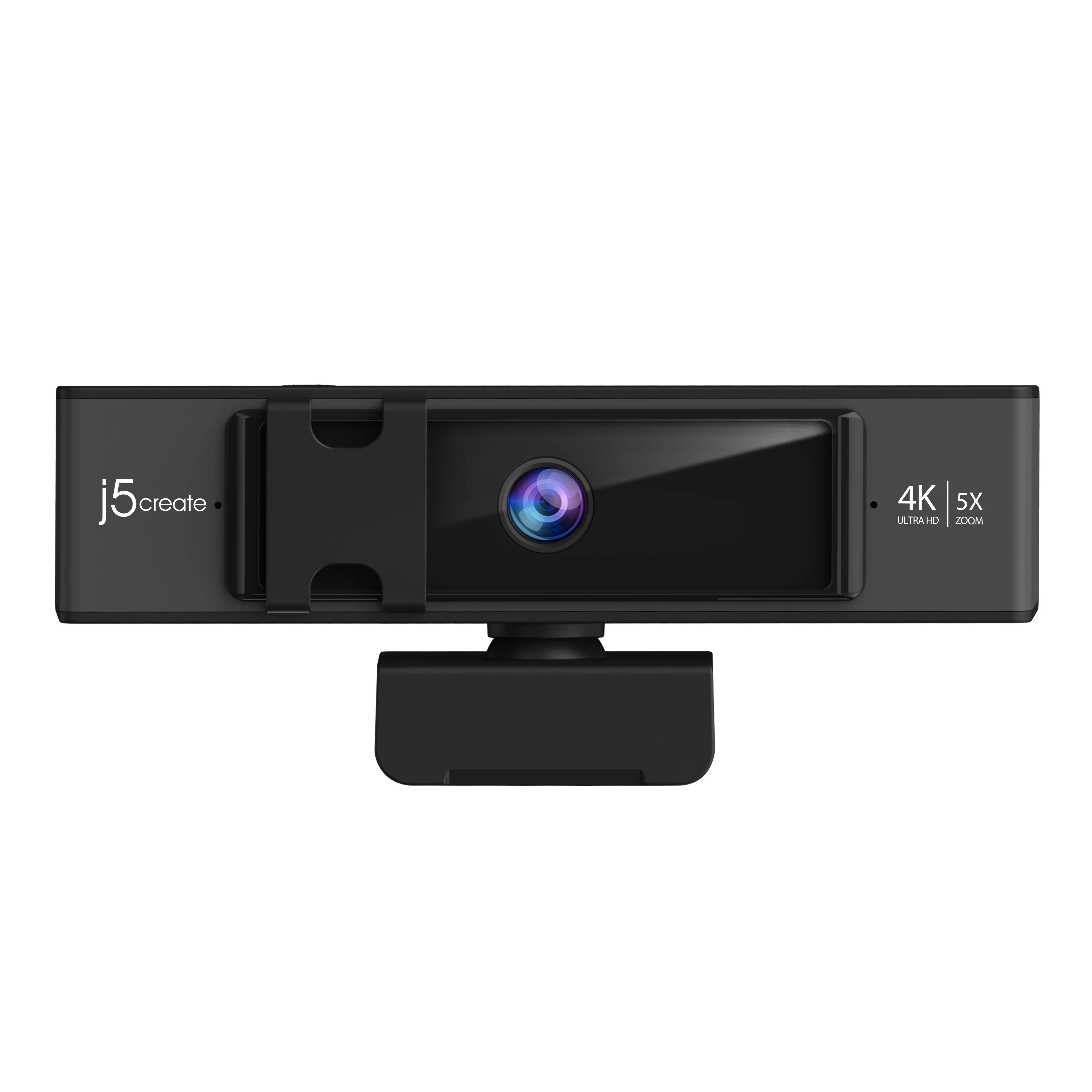 J5 Create 4K Ultra HD, 5x Digital Zoom - webcam, black