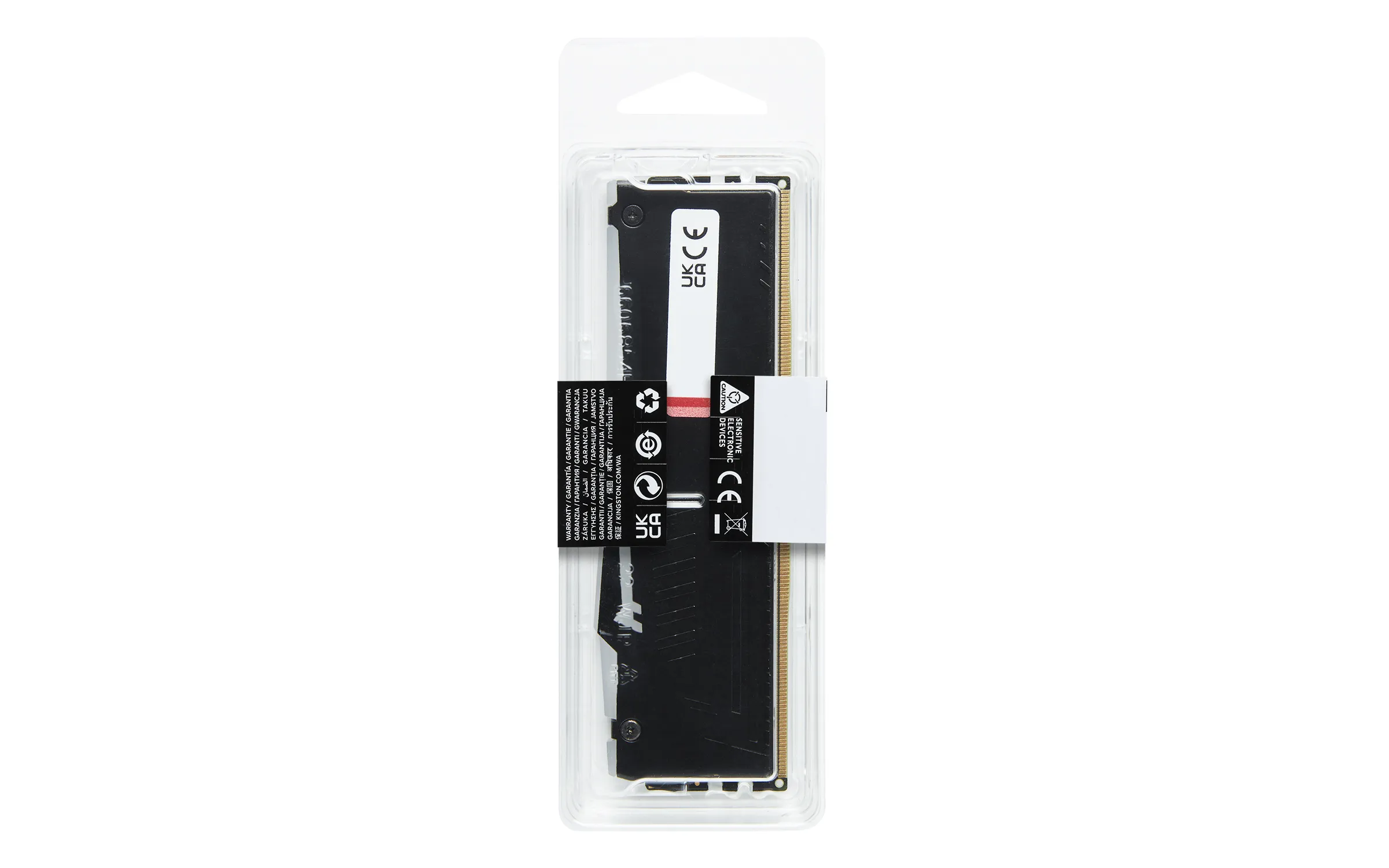Kingston FURY Beast RGB 32 Gt (1 x 32 Gt) DDR5 6000 MHz, CL30 -muisti (EXPO)