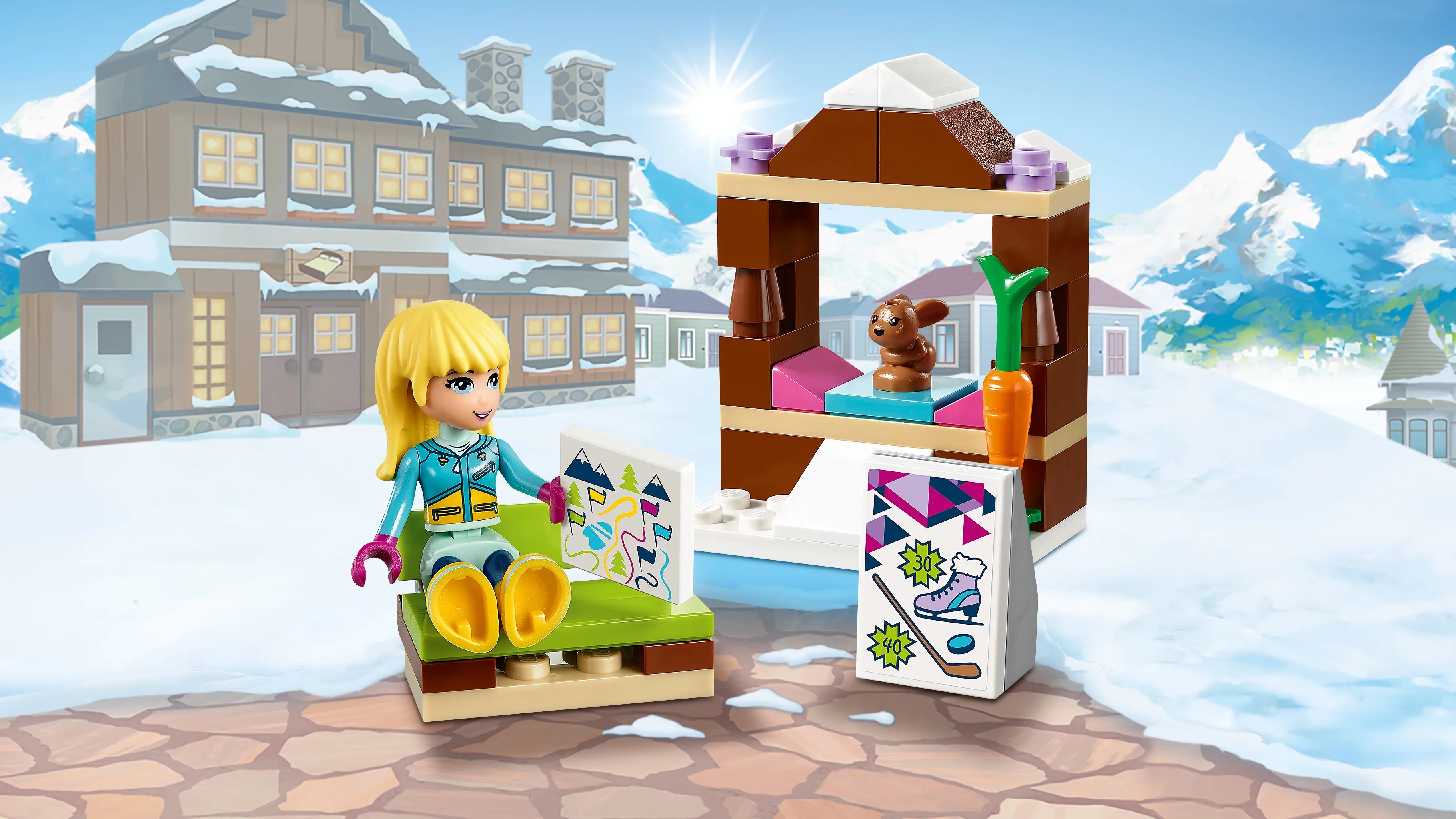 Lego Friends - Snow Resort Ice Rink
