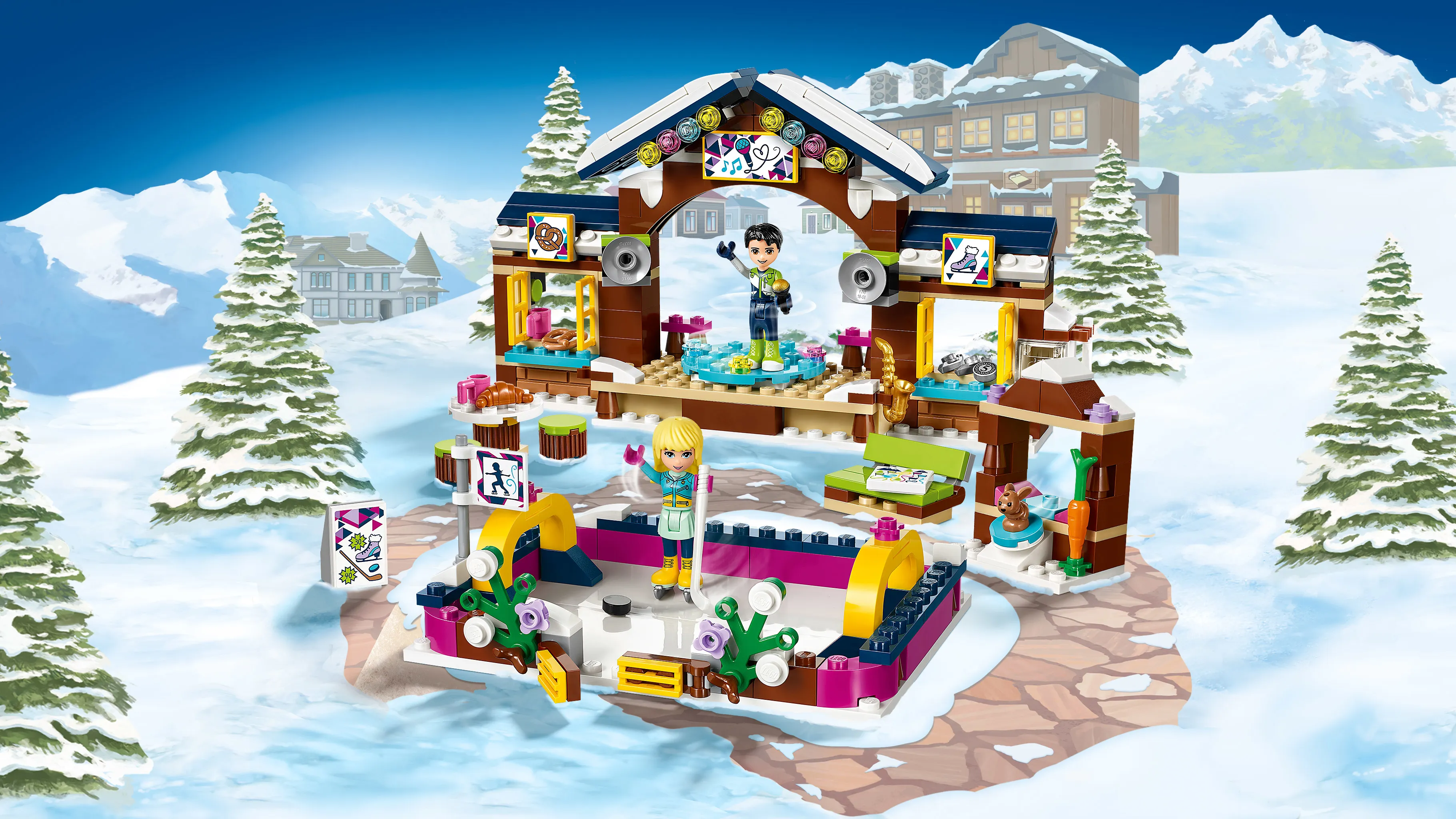 Lego Friends - Snow Resort Ice Rink