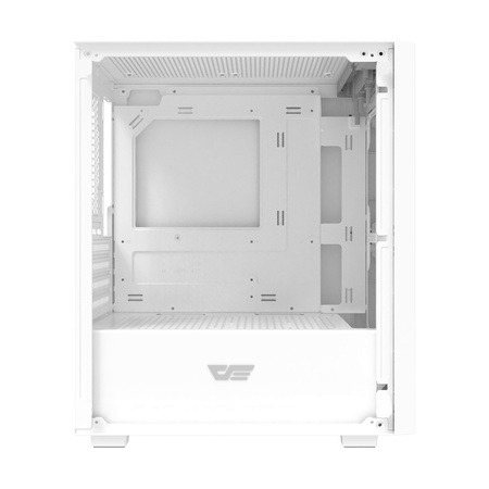 DARKFLASH M305 Mesh Micro-ATX Case with window, White