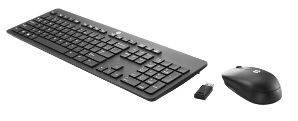 HP Wireless Business Slim Kbd and Mouse Europe - English localization