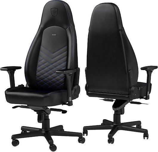 Noblechairs ICON - gaming chair, black/blue