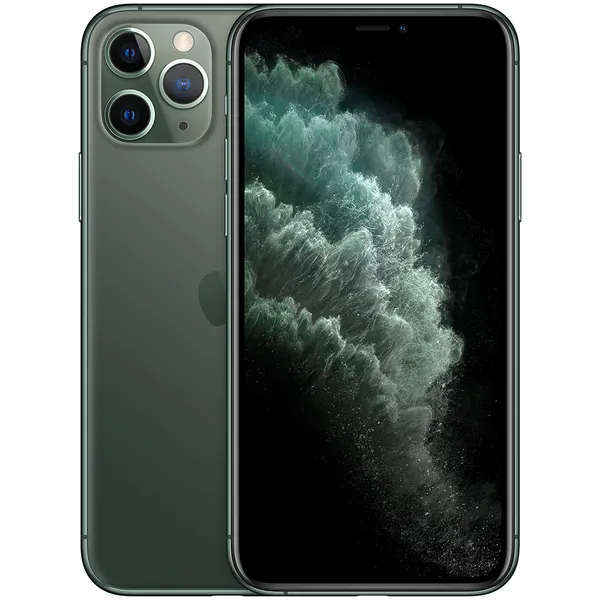 Kunnostettu iPhone 11 Pro 64 Gt -puhelin, Keskiyönvihreä (Tyydyttävä kunto)