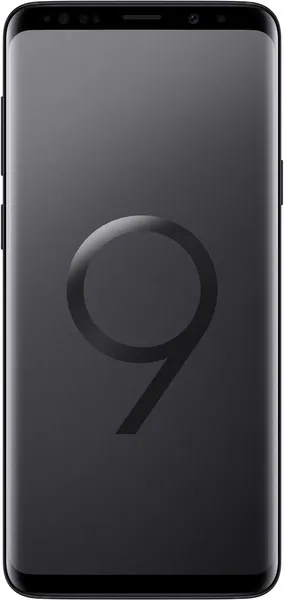 Renoverad Galaxy S9+ 64 GB - mobiltelefon, Midnight Black (Bruksskick)