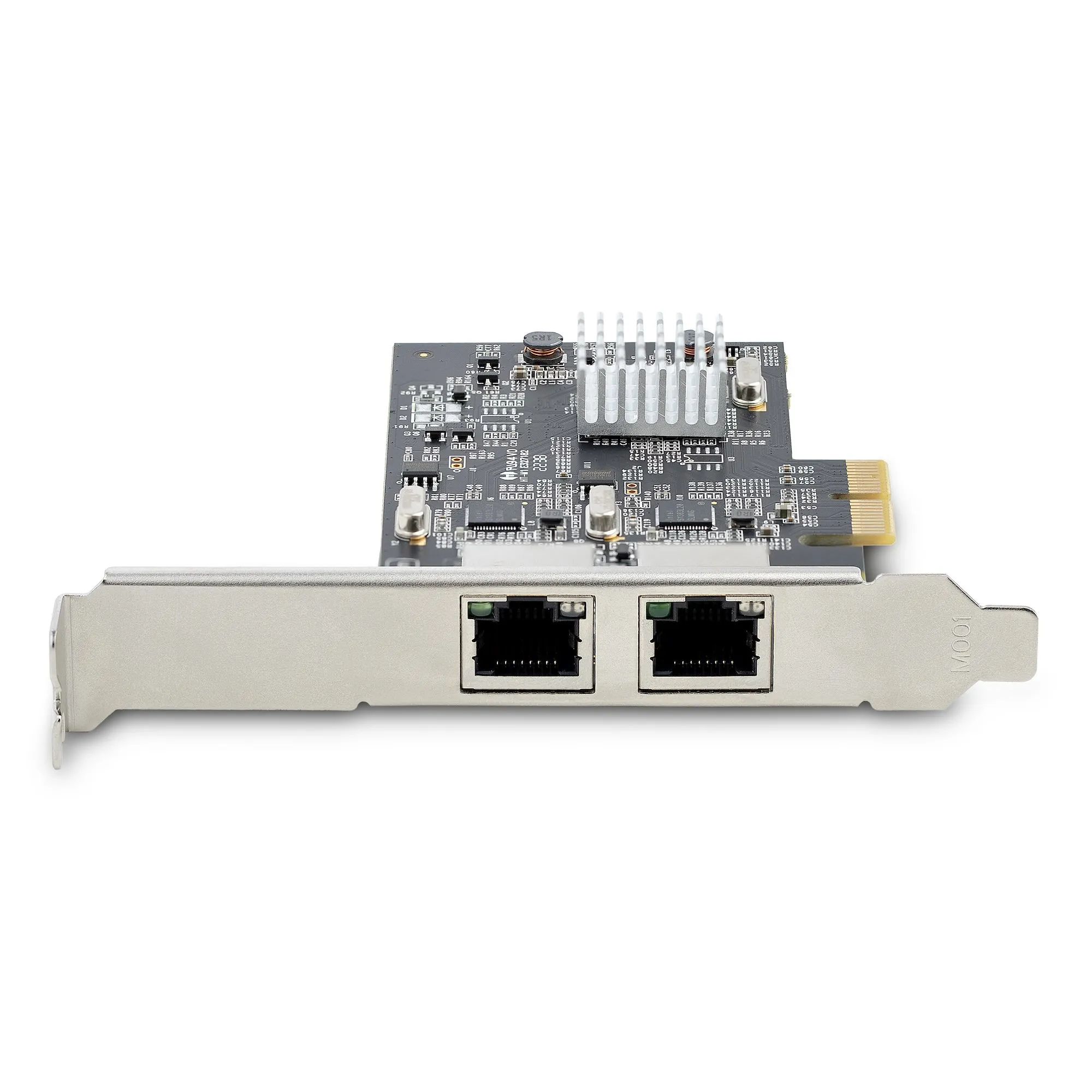 STARTECH.COM 2-Port 2.5G NBASE-T PCIe Network Card Computer Network Card Interface Intel I225-V MultiGigabit NIC Dual Desktop Ethern