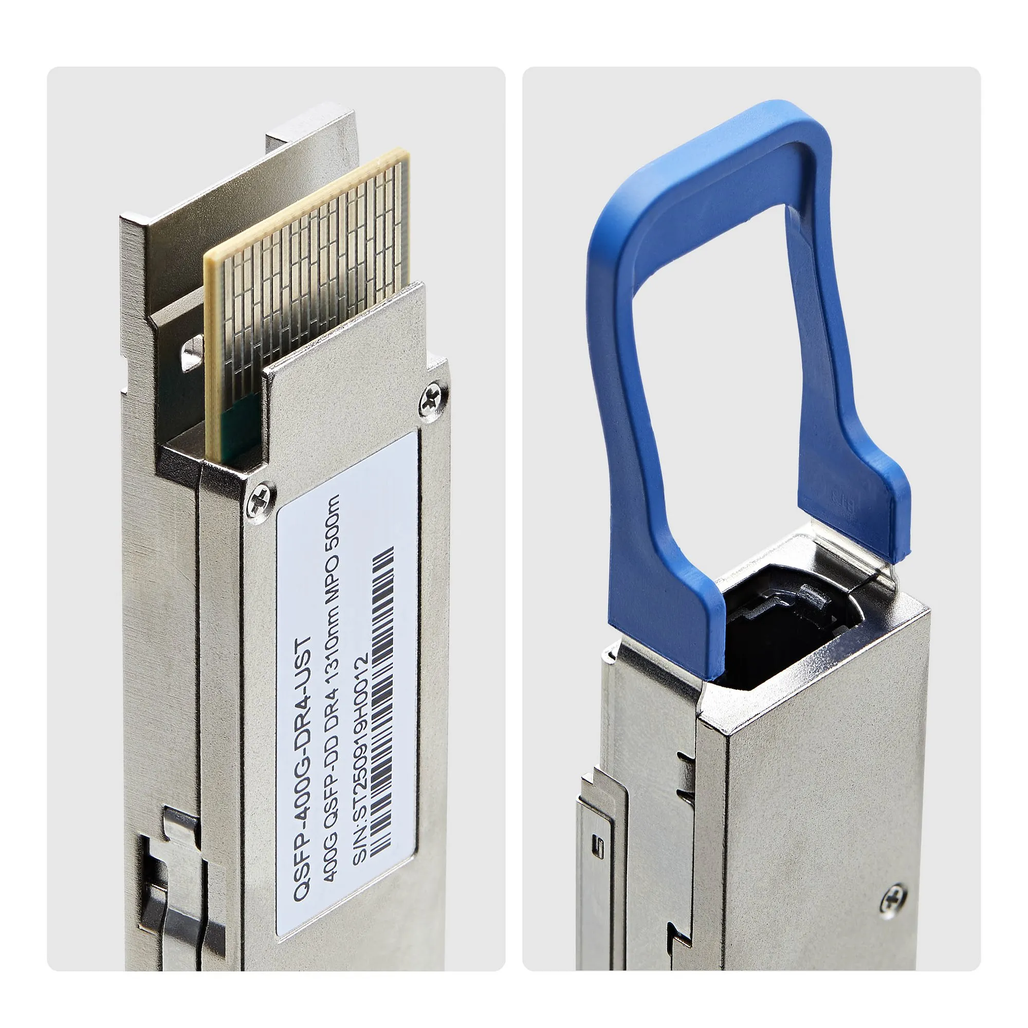 StarTech.com QSFP-400G-DR4-UST - Network transceiver module, silver