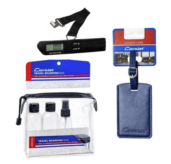 CAVALET RESEKIT 3 Travel Accessory Kit, Red