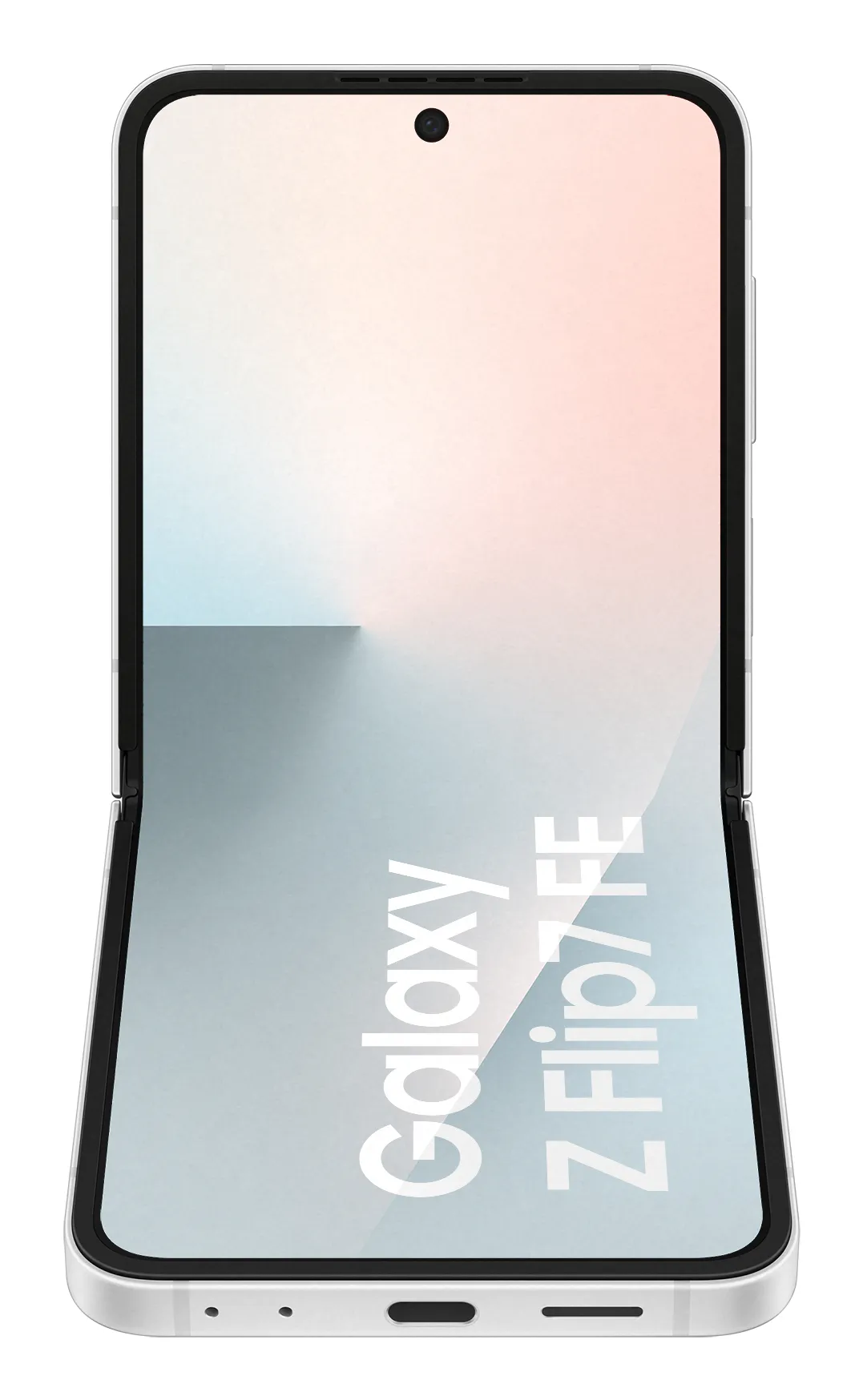Samsung Galaxy Z Flip7 FE, 256/8 Gt, Android -puhelin, Valkoinen