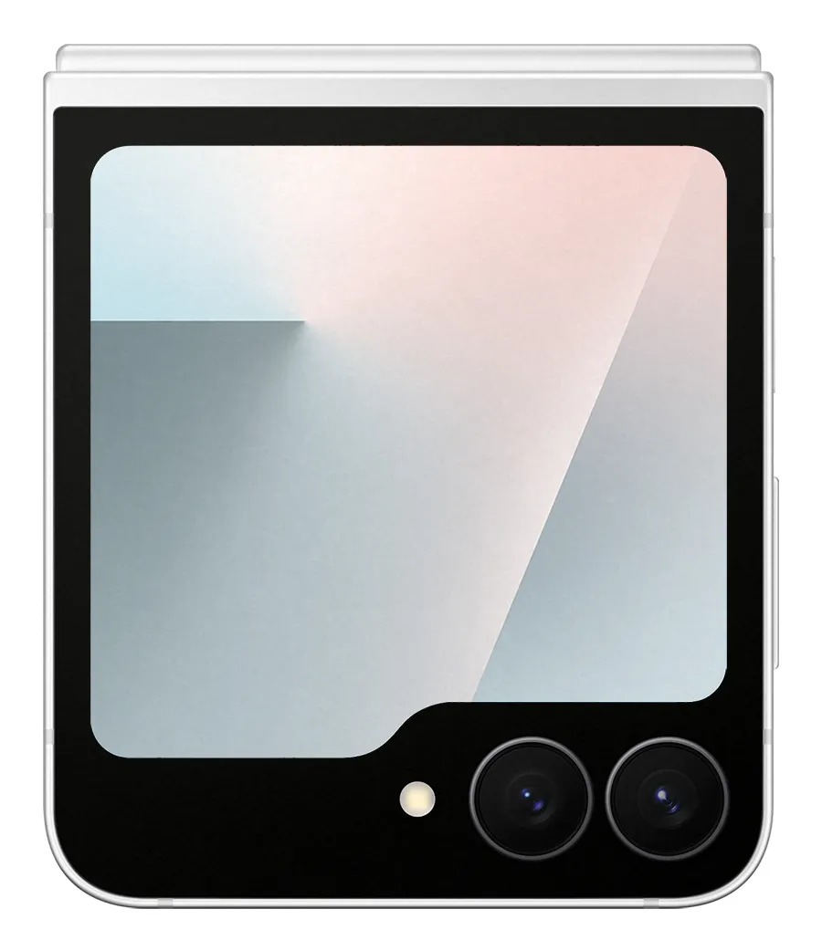 Samsung Galaxy Z Flip7 FE, 256/8 Gt, Android -puhelin, Valkoinen